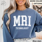 MRI Technologist Comfort Colors® Sweatshirt, MRI Tech Sweater, Gift for Magnetic Resonance Imaging, Rad Tech