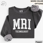 MRI Technologist Comfort Colors® Sweatshirt, MRI Tech Sweater, Gift for Magnetic Resonance Imaging, Rad Tech