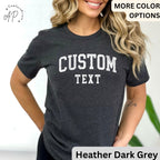 Custom Text Shirt, Personalized T-Shirt, Custom Tee, Your Text Shirt, Custom Tee