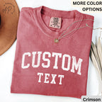 Custom Text Comfort Colors® Shirt, Personalized T-Shirt, Custom Tee, Your Text Shirt