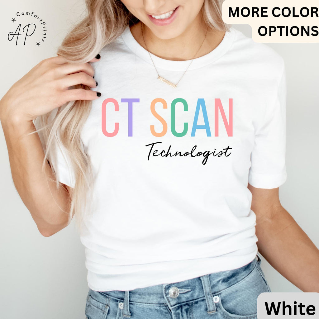 CT Scan Technologist T-Shirt, CT Tech Shirt, Cat Scan Tech Tee, Gift for Computed Tomography
