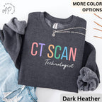CT Scan Technologist Sweatshirt, CT Tech Sweater, Cat Scan Tech Hoodie, Gift for Computed Tomography