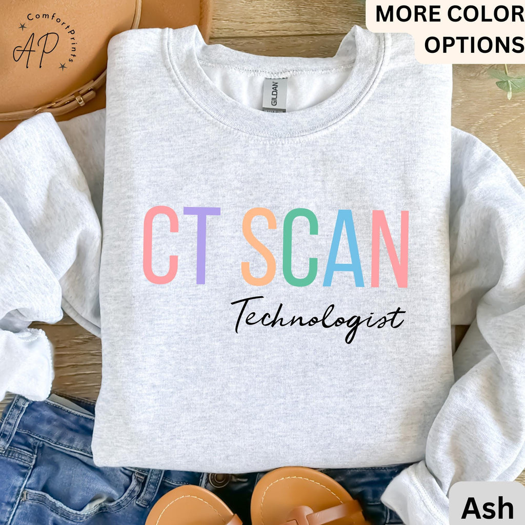 CT Scan Technologist Sweatshirt, CT Tech Sweater, Cat Scan Tech Hoodie, Gift for Computed Tomography