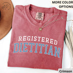 Registered Dietitian Comfort Colors® T-Shirt, Nutritionist Shirt, Gift for Dietitian Tee, Future Dietitian