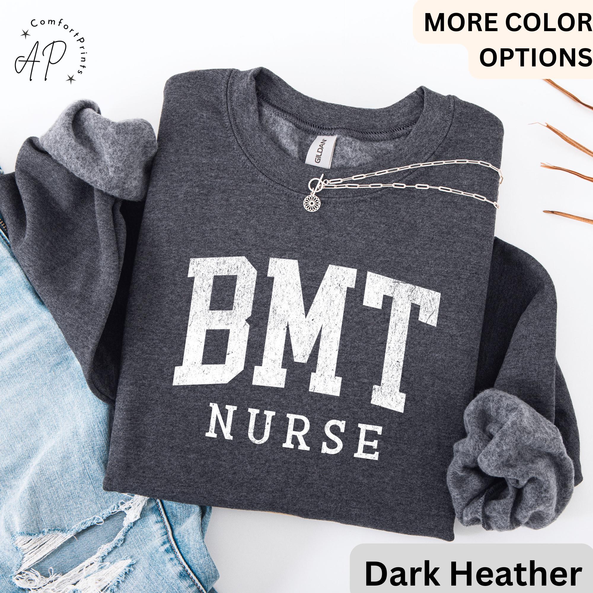 Bone Marrow Transplant Nurse Sweatshirt, BMT Sweater, BMT Specialist Blood Bone Marrow Hoodie, Gift for Oncology Nurse