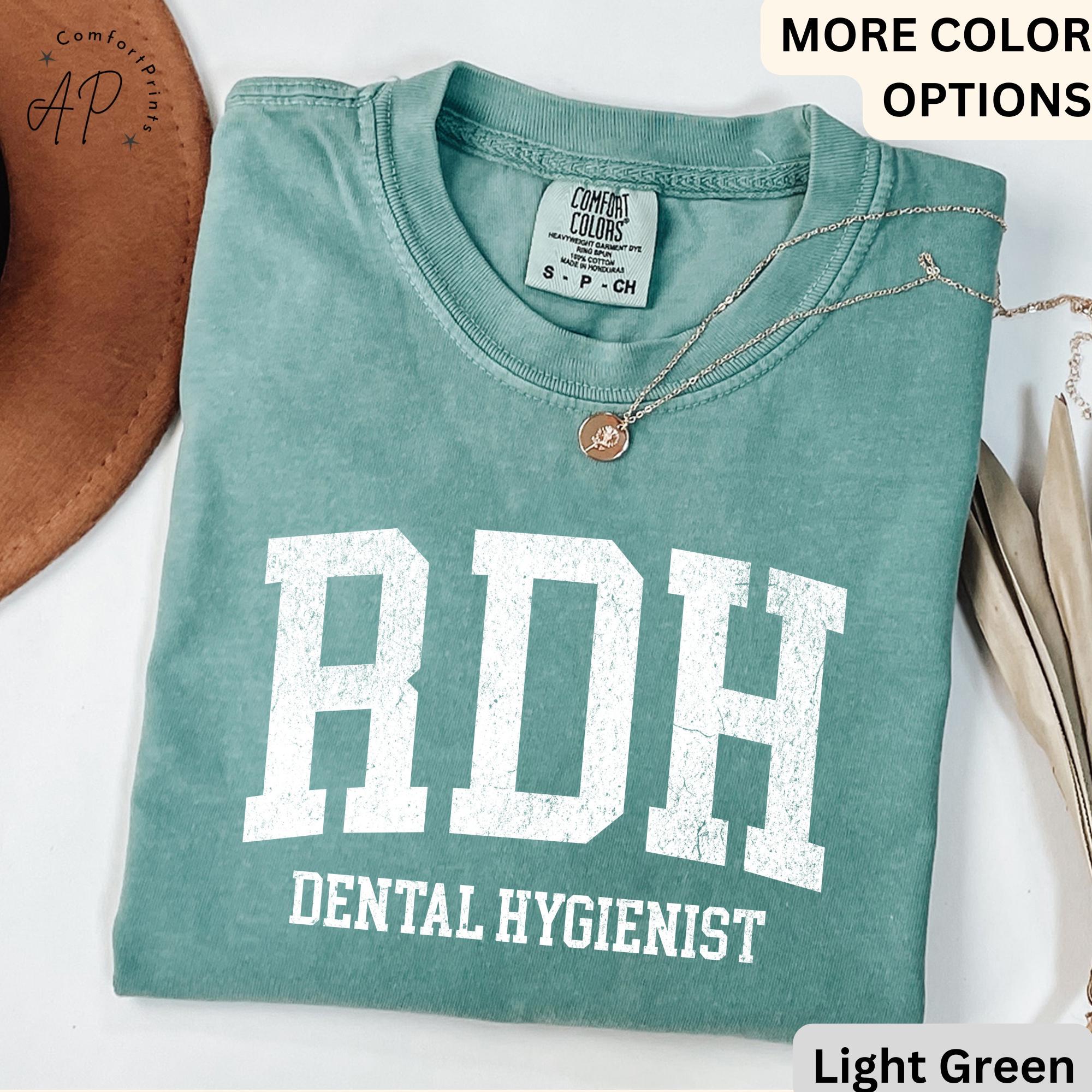 RDH Dental Hygienist Comfort Colors® T-Shirt, Gift for Hygiene Student Graduation Shirt, Dentist Office Staff Tee