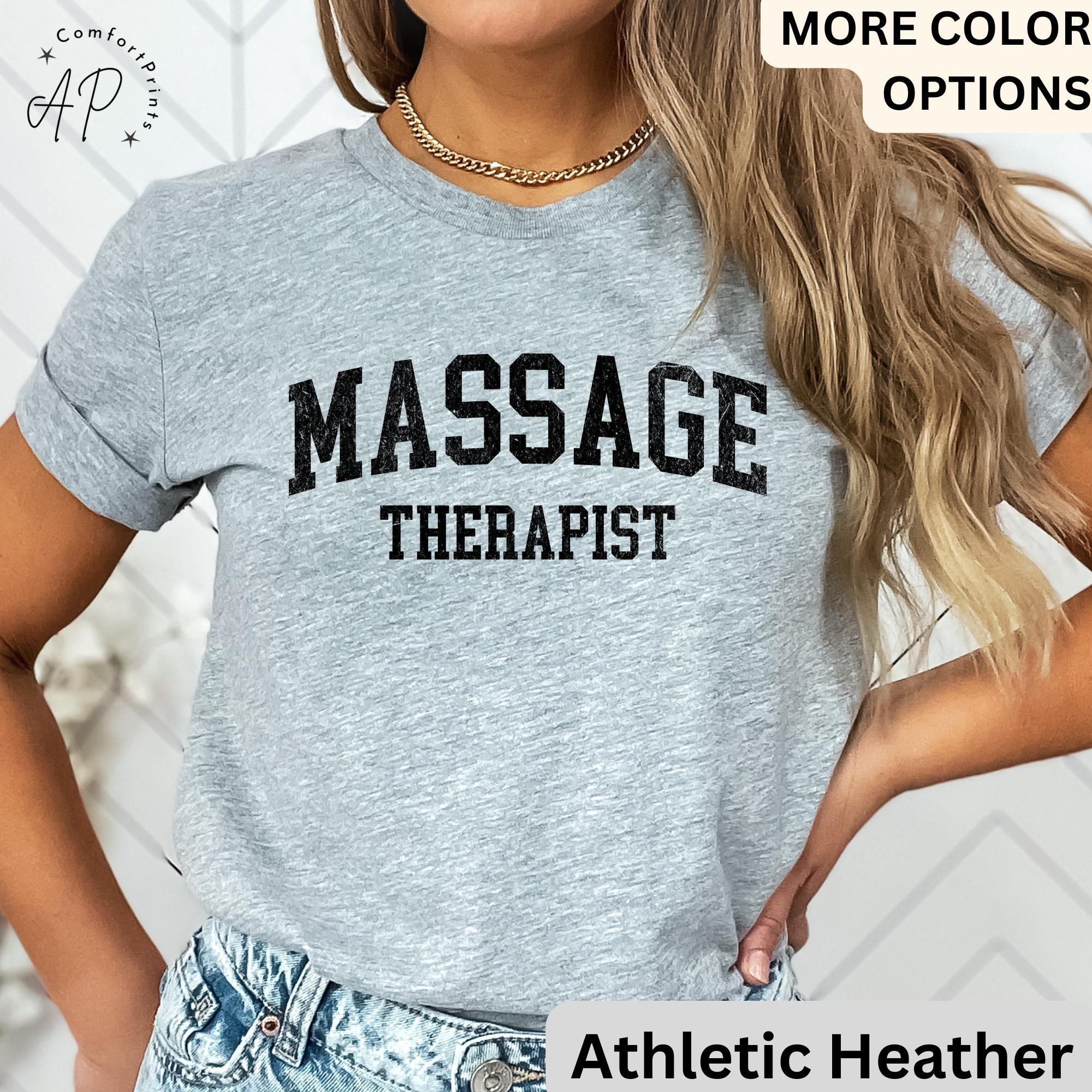 Massage Therapist T-Shirt, Massage Therapy Shirt, Licensed Massage Therapist Tee, LMT Sweatshirt
