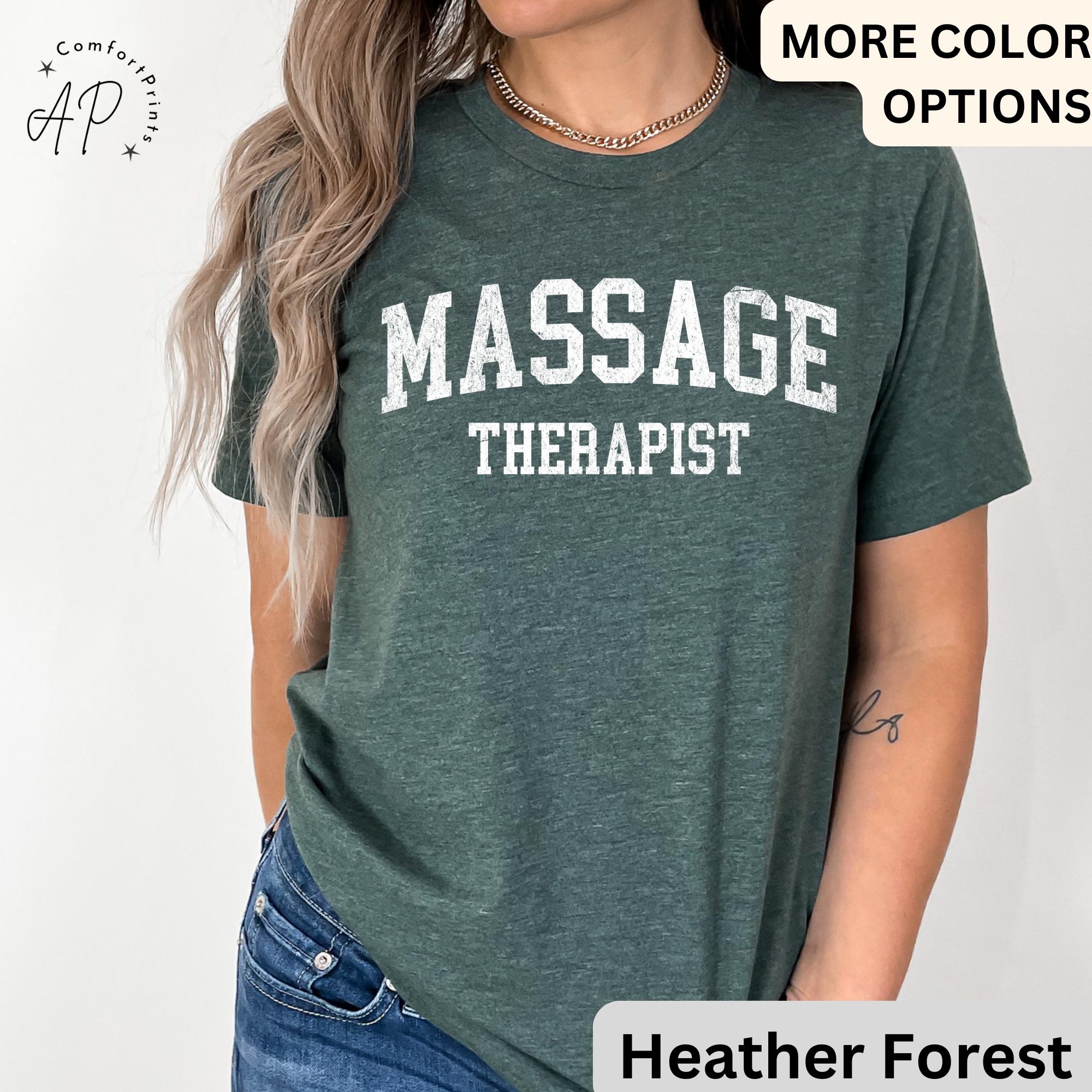 Massage Therapist T-Shirt, Massage Therapy Shirt, Licensed Massage Therapist Tee, LMT Sweatshirt