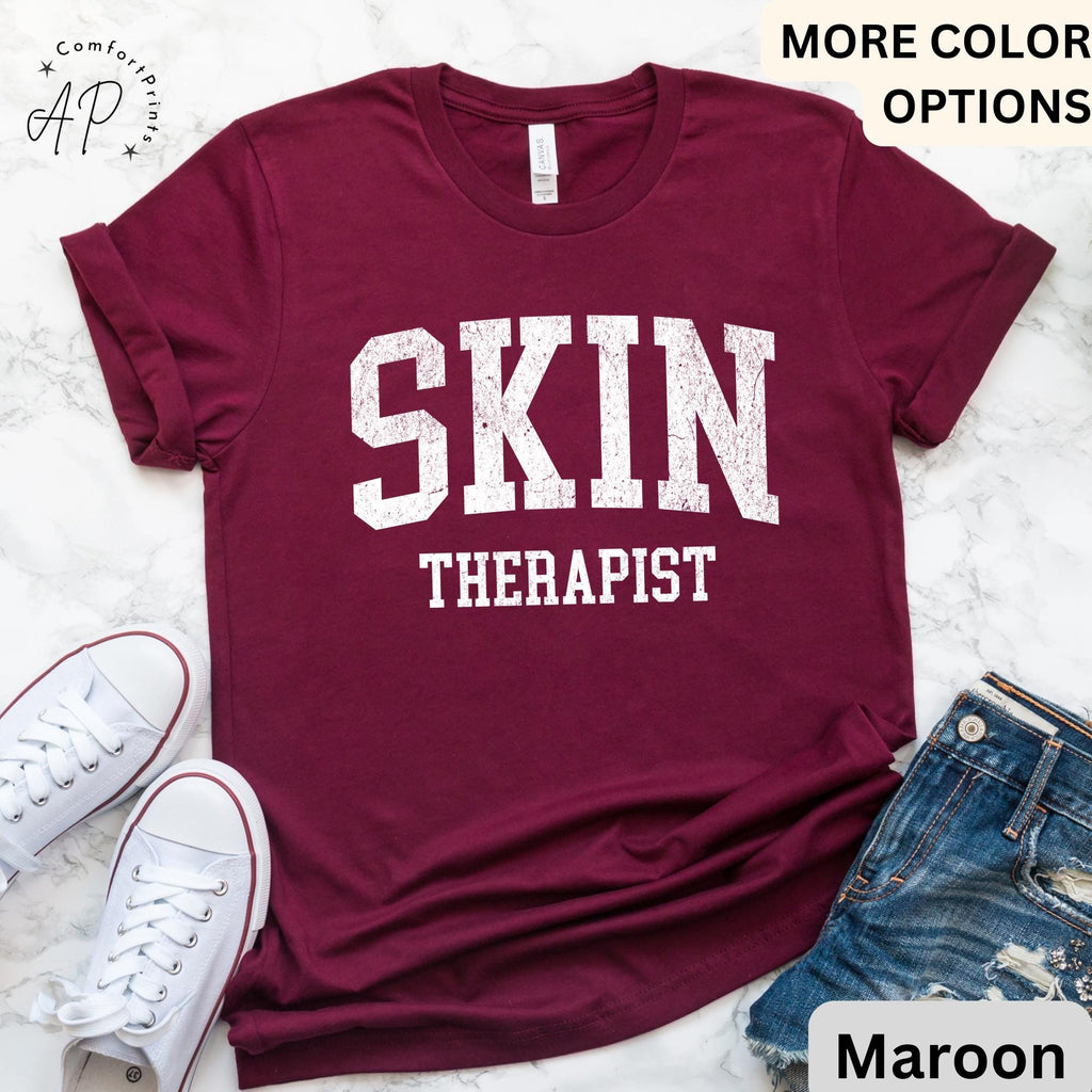 Esthetician T-Shirt, Skin Therapist Shirt, Gifts For Skincare Therapist Tee, Aesthetician Gift