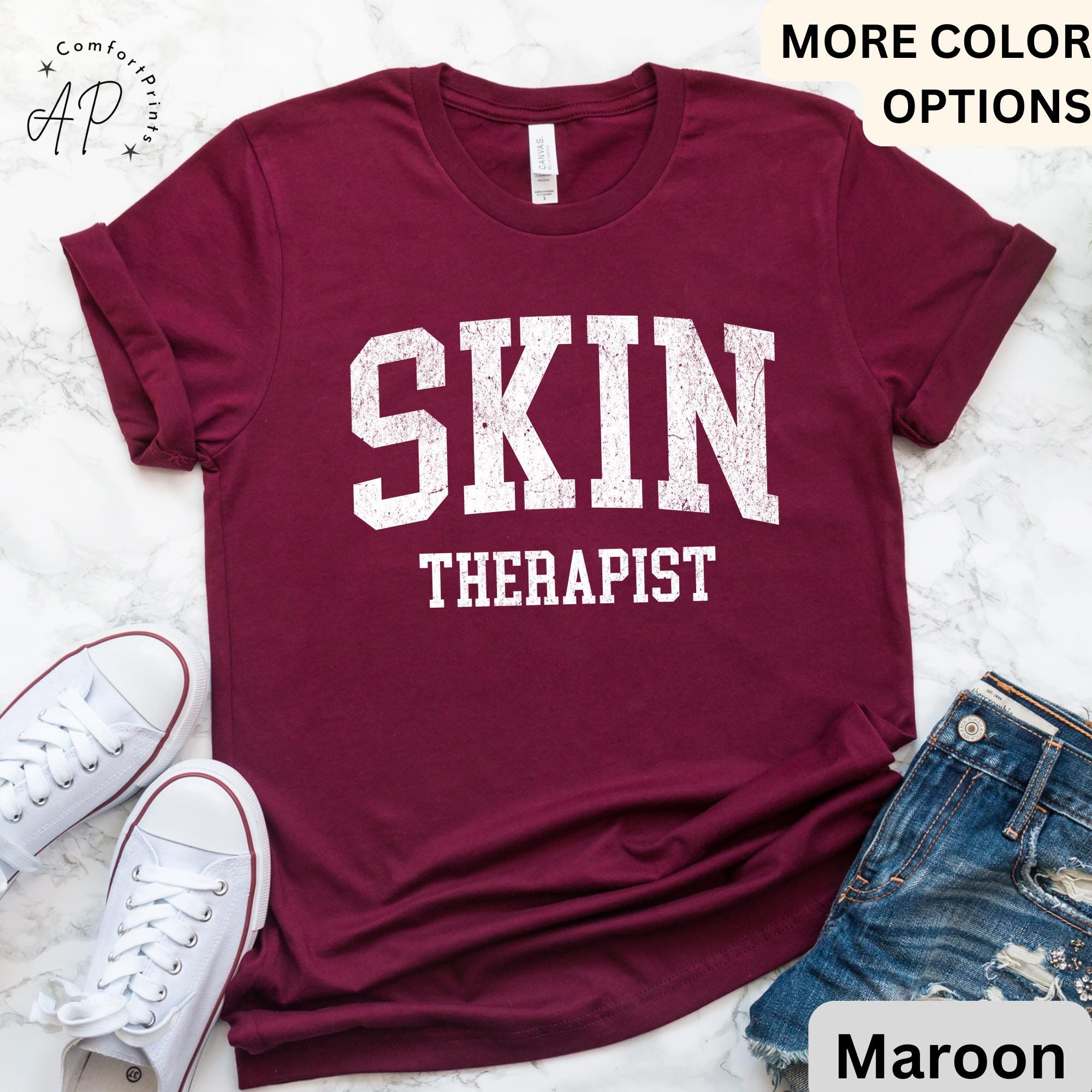 Esthetician T-Shirt, Skin Therapist Shirt, Gifts For Skincare Therapist Tee, Aesthetician Gift