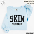 Esthetician Comfort Colors® Sweatshirt, Skin Therapist Sweater, Gifts For Skincare Therapist, Aesthetician Gift