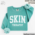 Esthetician Comfort Colors® Sweatshirt, Skin Therapist Sweater, Gifts For Skincare Therapist, Aesthetician Gift