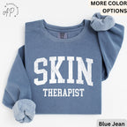 Esthetician Comfort Colors® Sweatshirt, Skin Therapist Sweater, Gifts For Skincare Therapist, Aesthetician Gift