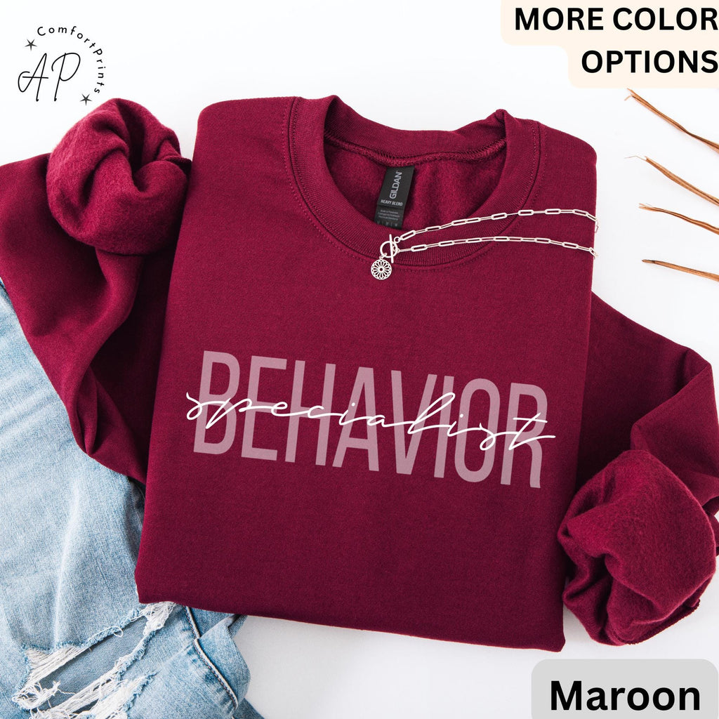 Behavior Specialist Sweatshirt, Behavior Therapist Sweater, Behavior Therapy T-Shirt, Behavior Analyst Hoodie