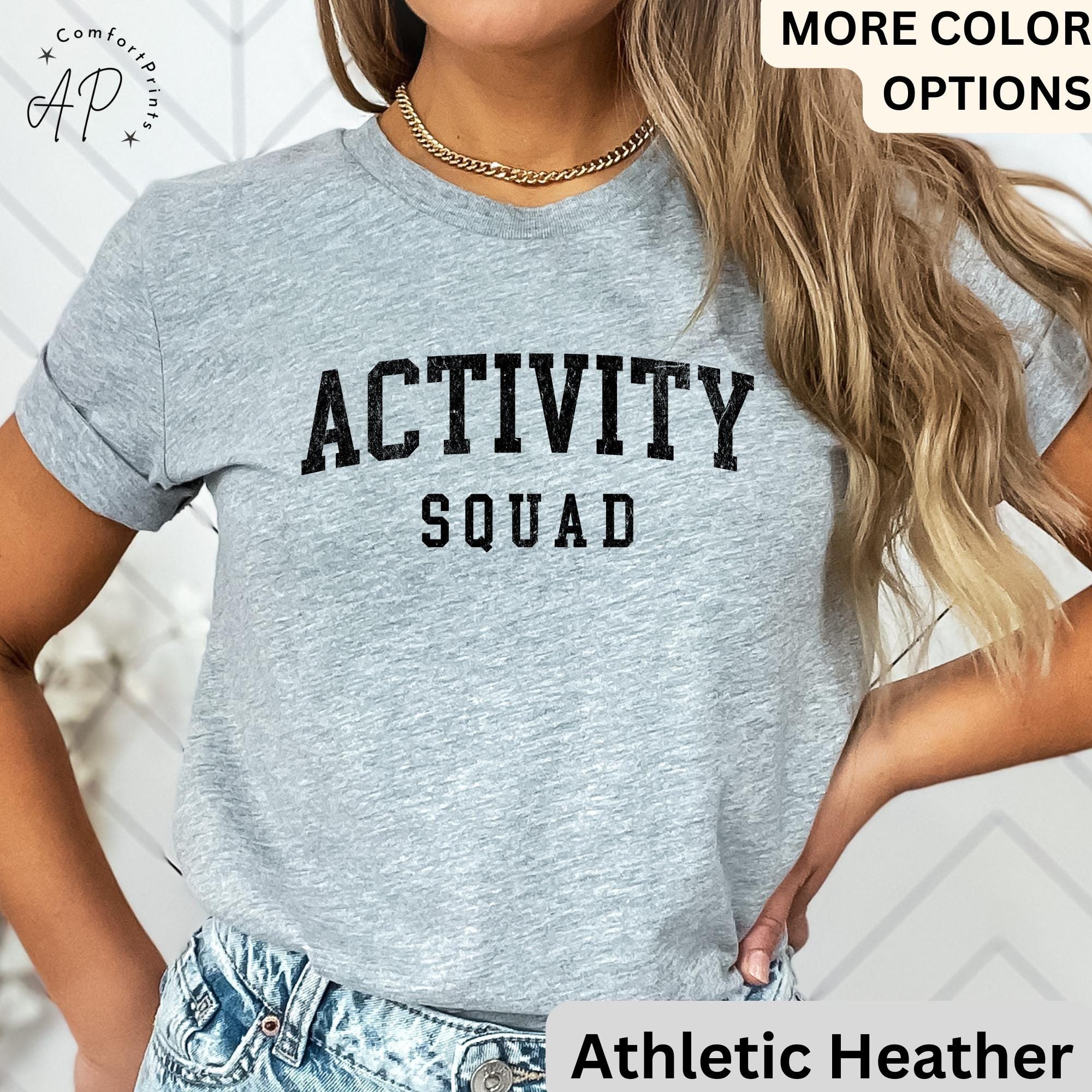 Activity Squad Shirt, Activity Assistant T-Shirt, Activity Coordinator Tee, Gift for Office Squad
