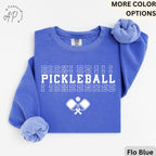Pickleball Comfort Colors® Sweater, Pickle Baller Sweatshirt, Gift for Pickle Ball