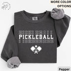 Pickleball Comfort Colors® Sweater, Pickle Baller Sweatshirt, Gift for Pickle Ball