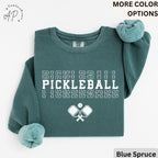 Pickleball Comfort Colors® Sweater, Pickle Baller Sweatshirt, Gift for Pickle Ball