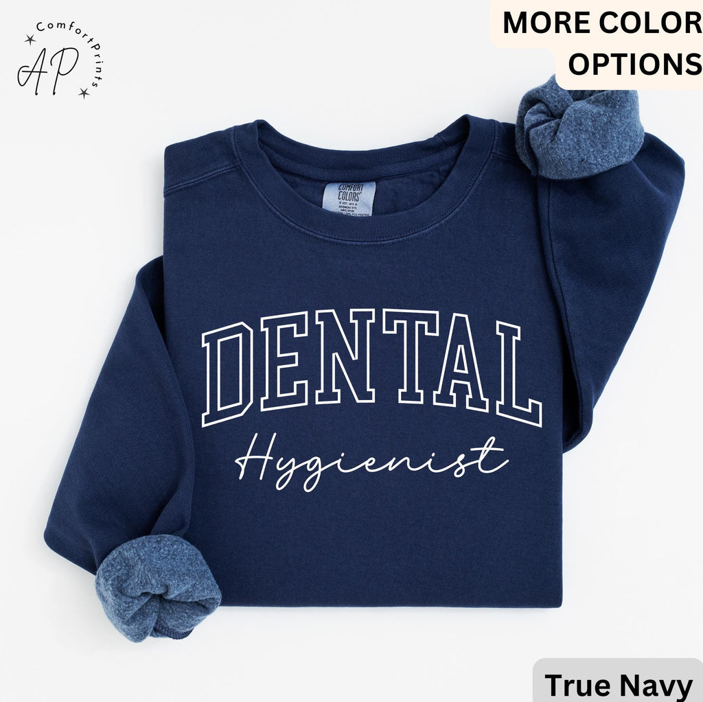 Dental Hygienist Comfort Colors® Sweater, RDH Sweatshirt, Gift for Hygiene Student, Registered Dental Hygienist