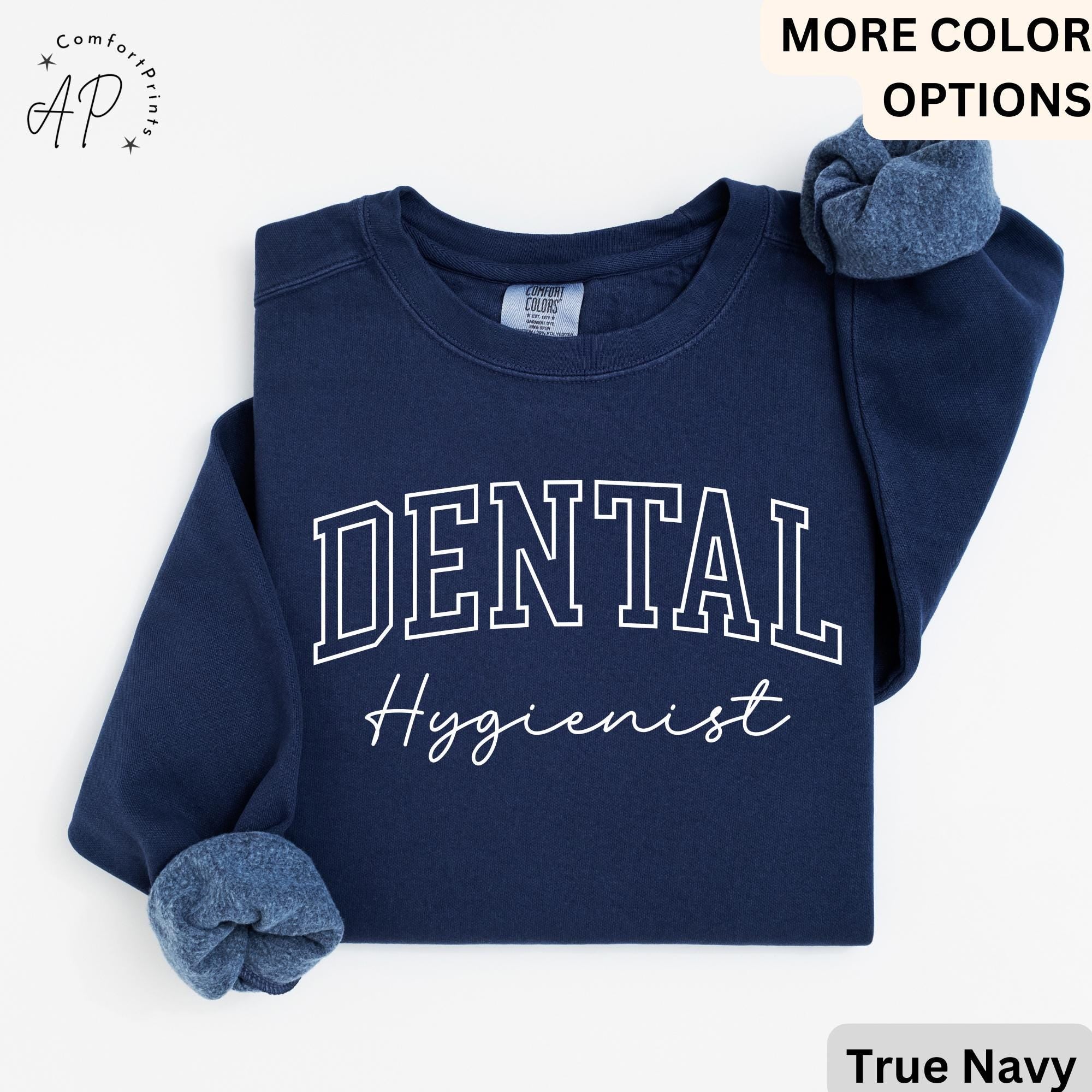 Dental Hygienist Comfort Colors® Sweater, RDH Sweatshirt, Gift for Hygiene Student, Registered Dental Hygienist