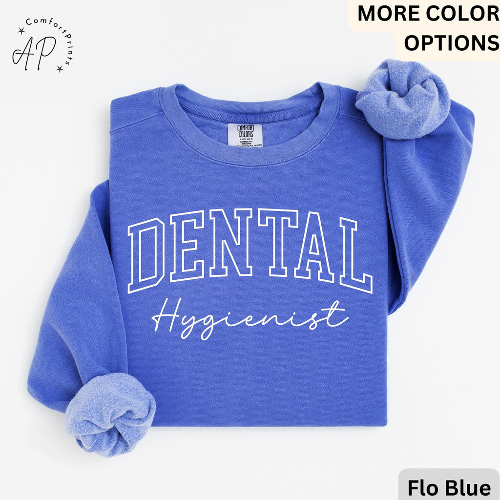 Dental Hygienist Comfort Colors® Sweater, RDH Sweatshirt, Gift for Hygiene Student, Registered Dental Hygienist