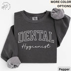 Dental Hygienist Comfort Colors® Sweater, RDH Sweatshirt, Gift for Hygiene Student, Registered Dental Hygienist