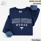 Med Surg Nurse Comfort Colors® Sweatshirt, Med-Surg Unit Sweater, Medical Surgical Nursing, Gift for MedSurg Nurse