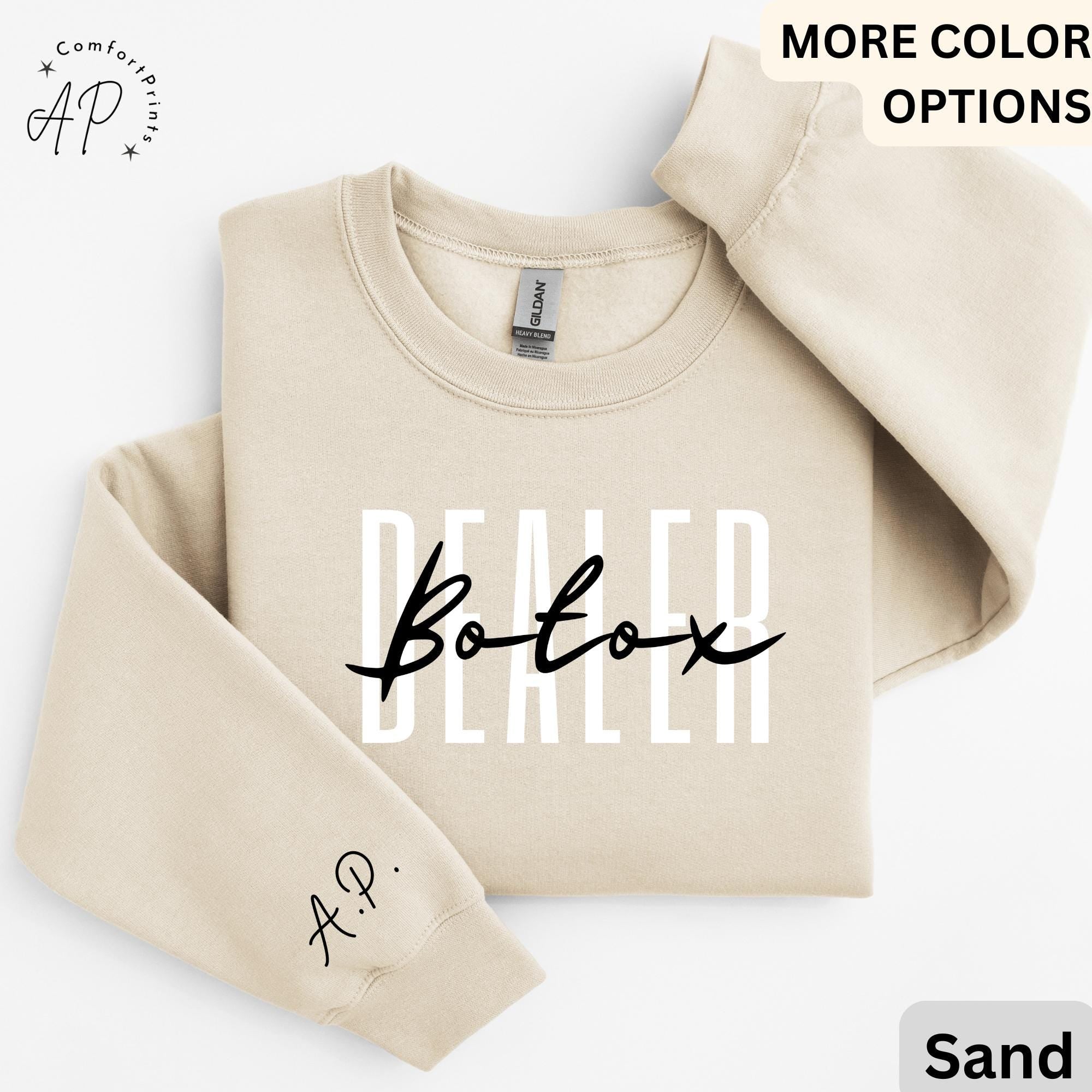 Personalized Botox Dealer Sweatshirt, Skincare Dealer Sweater, Aesthetic Nurse Shirt, Cosmetic Nurse T-Shirt, Filler Injector