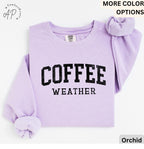 Cold Brew Comfort Colors® Sweatshirt, Coffee Lovers Sweater, Gift for Coffee Addicts, Caffeine Junkies, Daily Coffee Drinkers