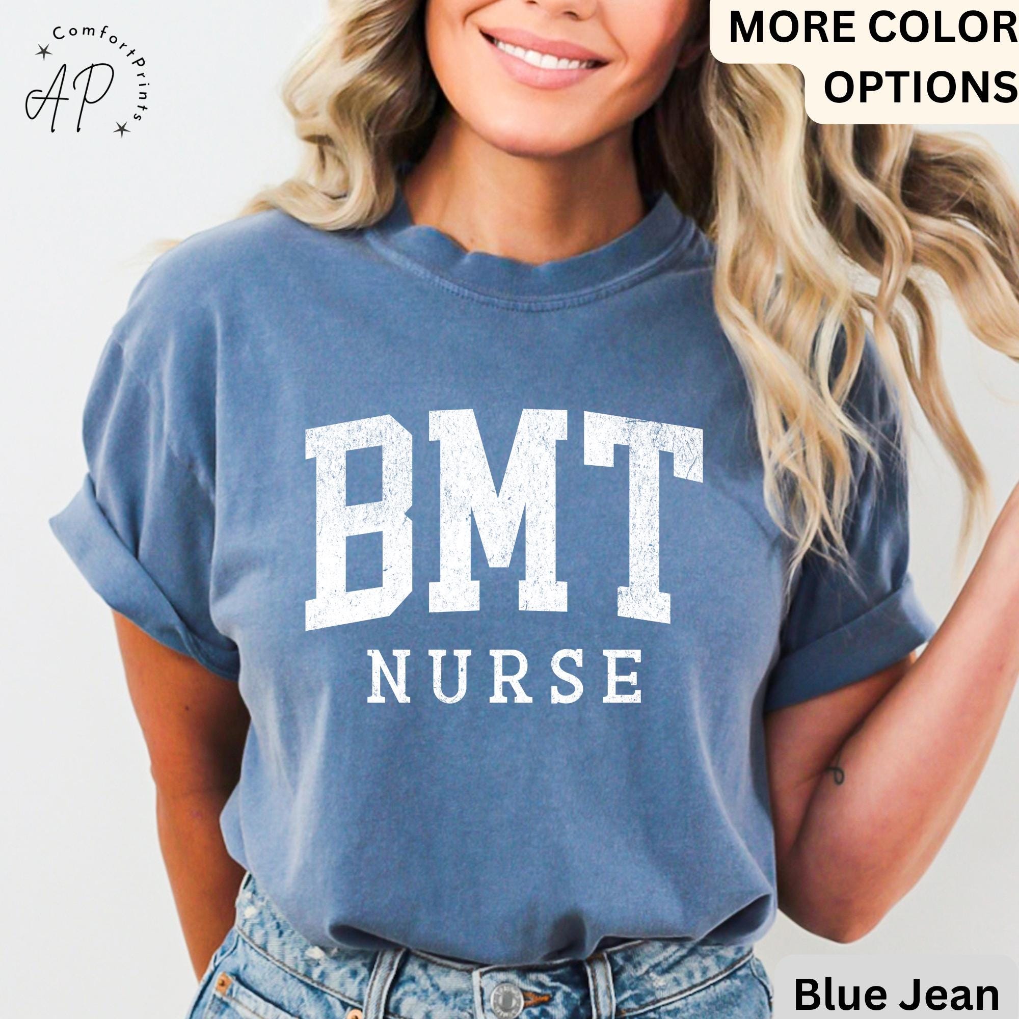 Bone Marrow Transplant Comfort Colors® T-Shirt, BMT Shirt, BMT Specialist Blood Bone Marrow Tee, Gift for Oncology Nurse