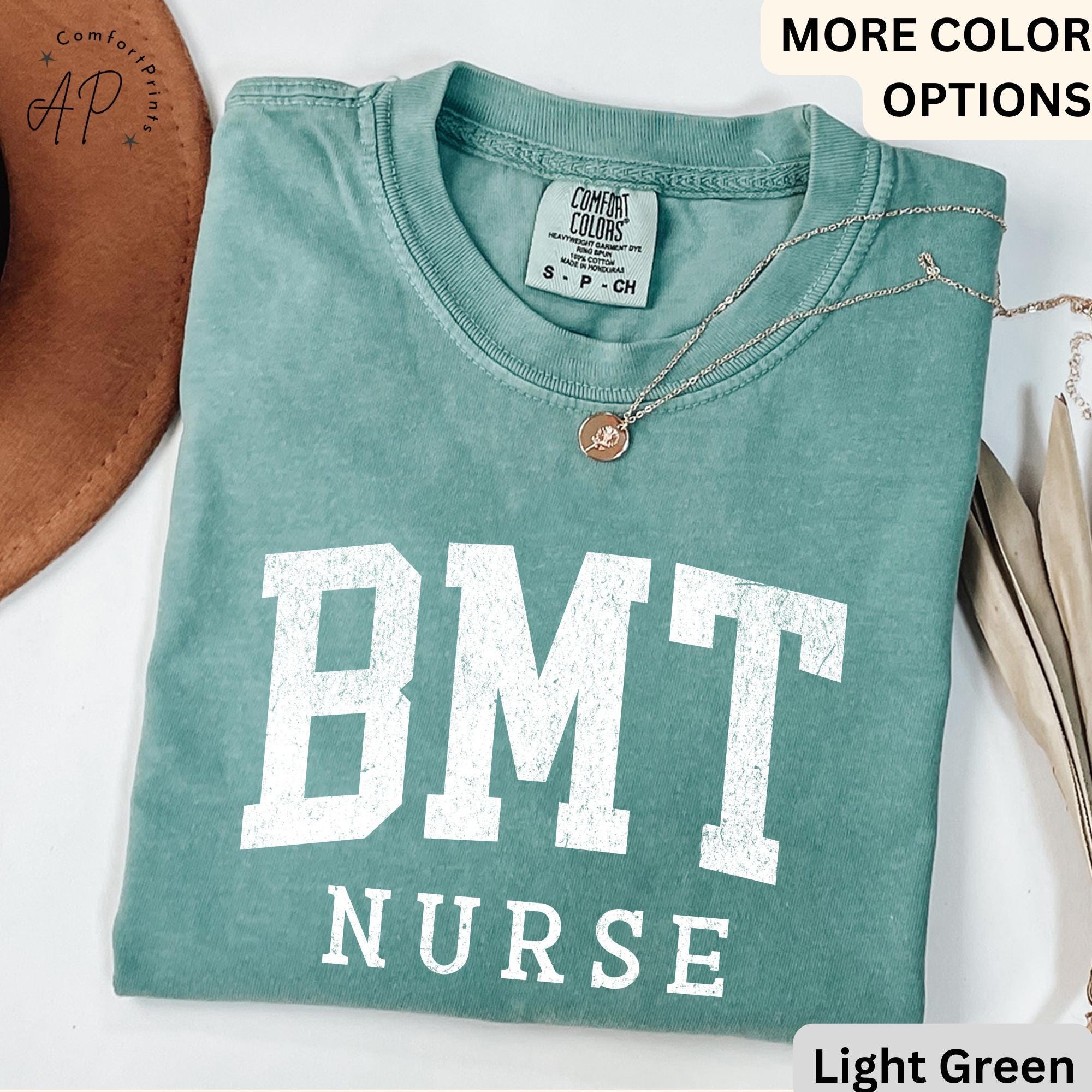 Bone Marrow Transplant Comfort Colors® T-Shirt, BMT Shirt, BMT Specialist Blood Bone Marrow Tee, Gift for Oncology Nurse