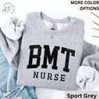Bone Marrow Transplant Nurse Sweatshirt, BMT Sweater, BMT Specialist Blood Bone Marrow Hoodie, Gift for Oncology Nurse