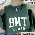 Bone Marrow Transplant Nurse Sweatshirt, BMT Sweater, BMT Specialist Blood Bone Marrow Hoodie, Gift for Oncology Nurse