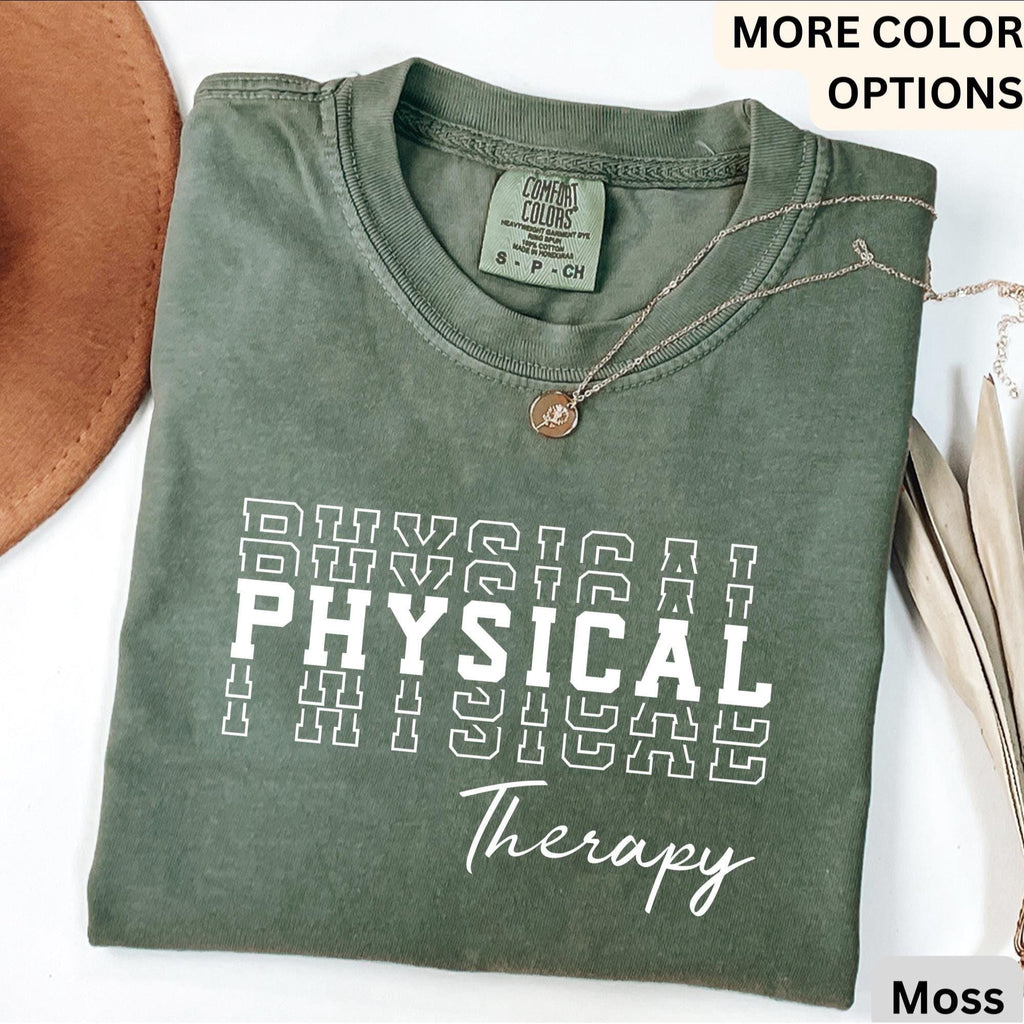 Physical Therapy Colors® Shirt, PTA T-Shirt, Therapist Student Tee, Physiotherapy, Gift For Physical