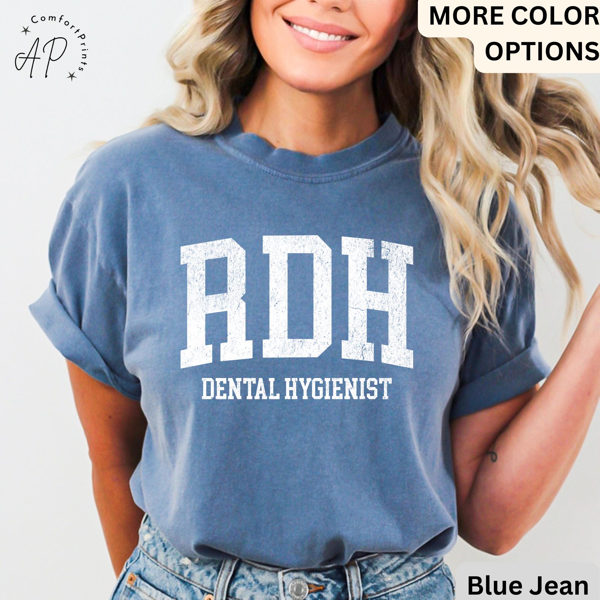 RDH Dental Hygienist Comfort Colors® T-Shirt, Gift for Hygiene Student Graduation Shirt, Dentist Office Staff Tee
