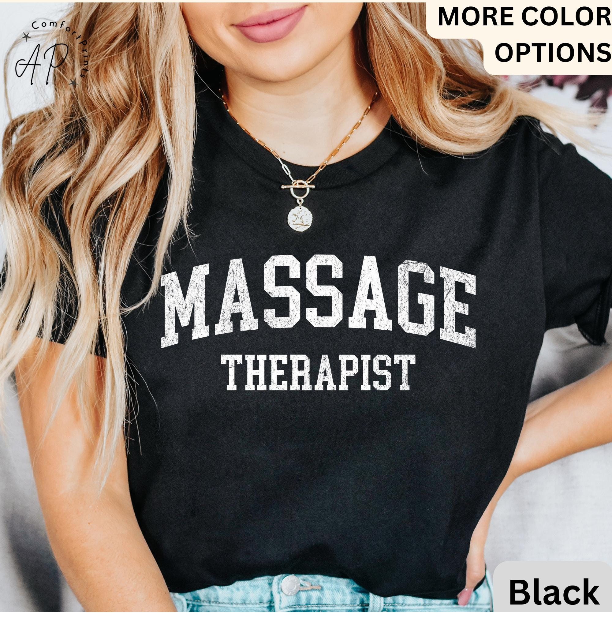 Massage Therapist T-Shirt, Massage Therapy Shirt, Licensed Massage Therapist Tee, LMT Sweatshirt