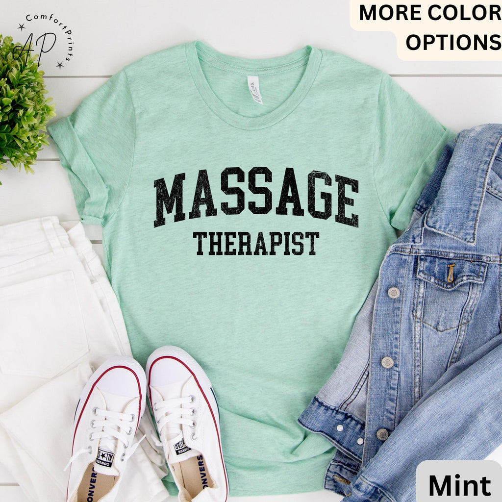 Massage Therapist T-Shirt, Massage Therapy Shirt, Licensed Massage Therapist Tee, LMT Sweatshirt