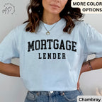 Mortgage Lender Comfort Colors T-Shirt: Broker Gift Tee