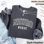 Neuro Nurse Sweatshirt, Neuro ICU Nurse Sweater, Gift for Neuro Nurse Hoodie, Neurology Nursing Grad