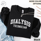 Dialysis Technician Sweatshirt, Dialysis Tech Sweater, Dialysis Crew Tech Hoodie, Gift for Nephrology Tech