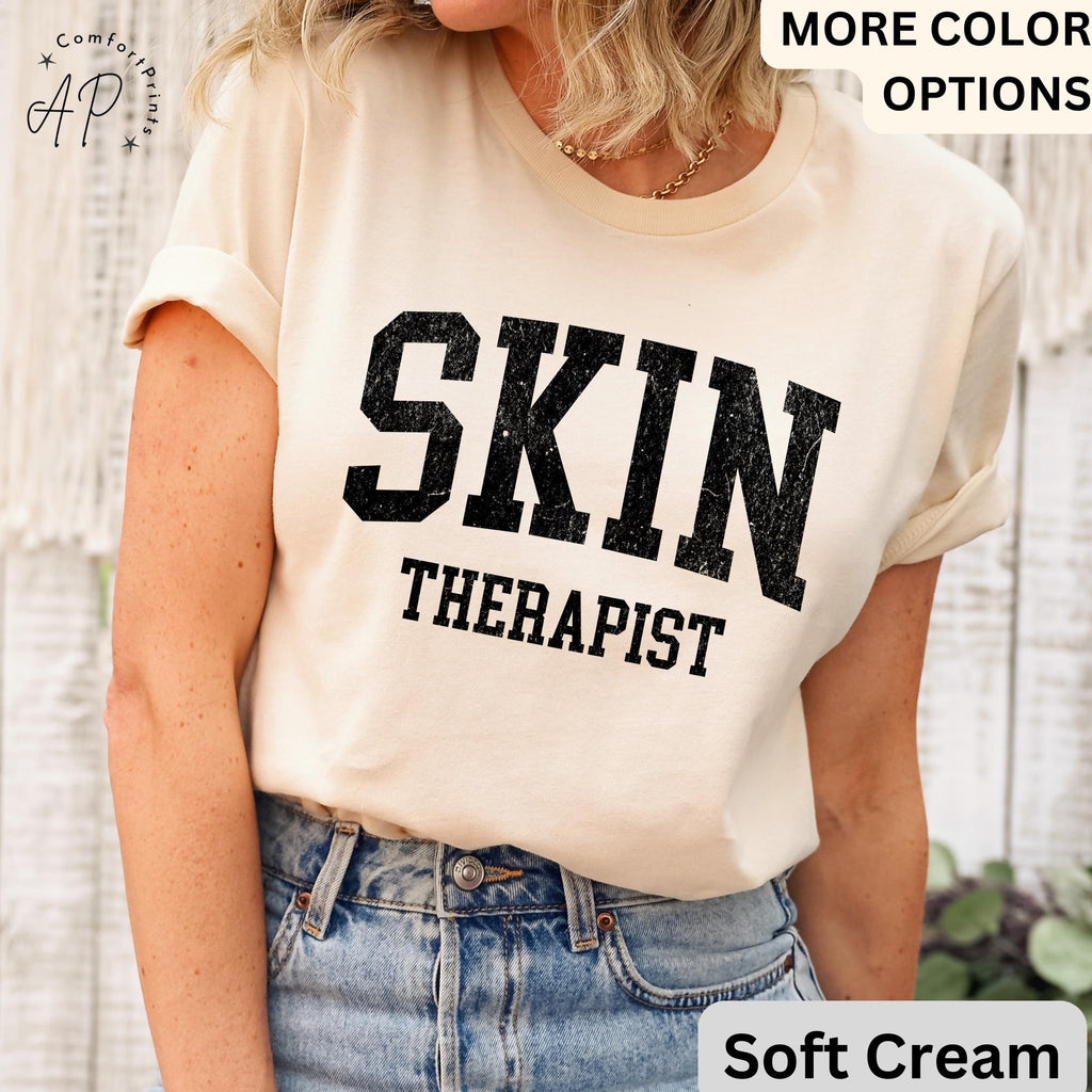 Esthetician T-Shirt, Skin Therapist Shirt, Gifts For Skincare Therapist Tee, Aesthetician Gift