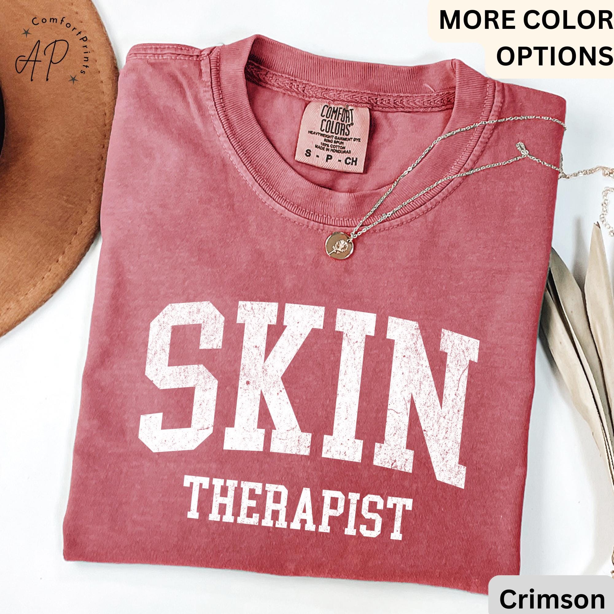 Esthetician Comfort Colors® T-Shirt, Skin Therapist Shirt, Gifts For Skincare Therapist Tee, Aesthetician Gift