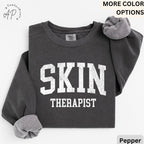 Esthetician Comfort Colors® Sweatshirt, Skin Therapist Sweater, Gifts For Skincare Therapist, Aesthetician Gift
