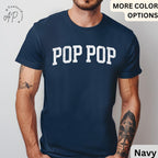 Pop Pop T-Shirt, Promoted to Grandpa Shirt, Gift For Father's Day Tee, New Grandpa Baby Announcement