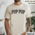 Pop Pop T-Shirt, Promoted to Grandpa Shirt, Gift For Father's Day Tee, New Grandpa Baby Announcement