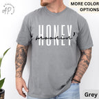 Honeymoon Mr and Mrs Comfort Colors® Shirts, Custom Couples Honeymoon Vacation T-Shirt, Just Married Couple Tee, His and Hers