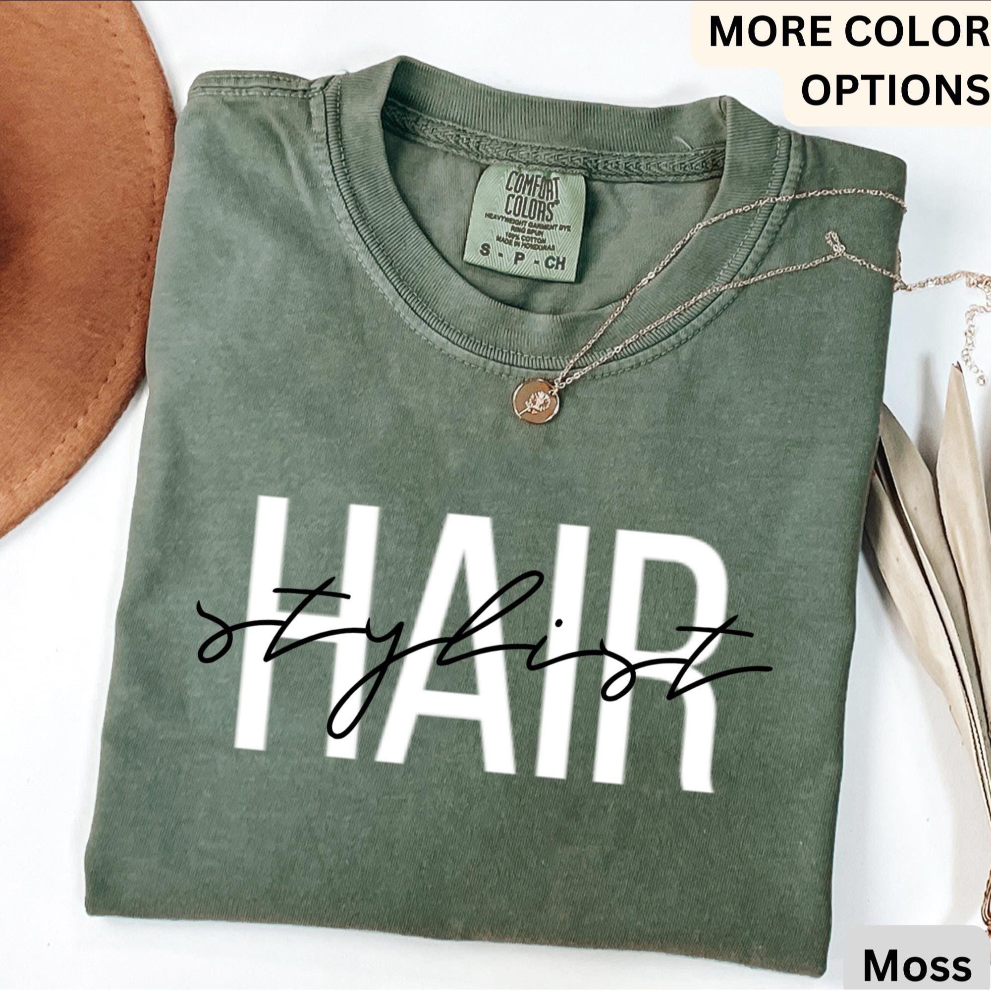 Hair Stylist Comfort Colors® T-Shirt, Hair Dresser Shirt, Cosmetologist Tee, Gift for Hair Salon Specialist, Cosmetology Shirt