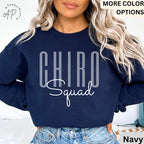 Chiro Squad Sweatshirt, Chiropractor Sweater, Chiropractor Assistant T-Shirt, Chiropractor Office Tee, Chiropractic Shirt, Chiropractor Mom