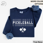 Pickleball Comfort Colors® Sweater, Pickle Baller Sweatshirt, Gift for Pickle Ball