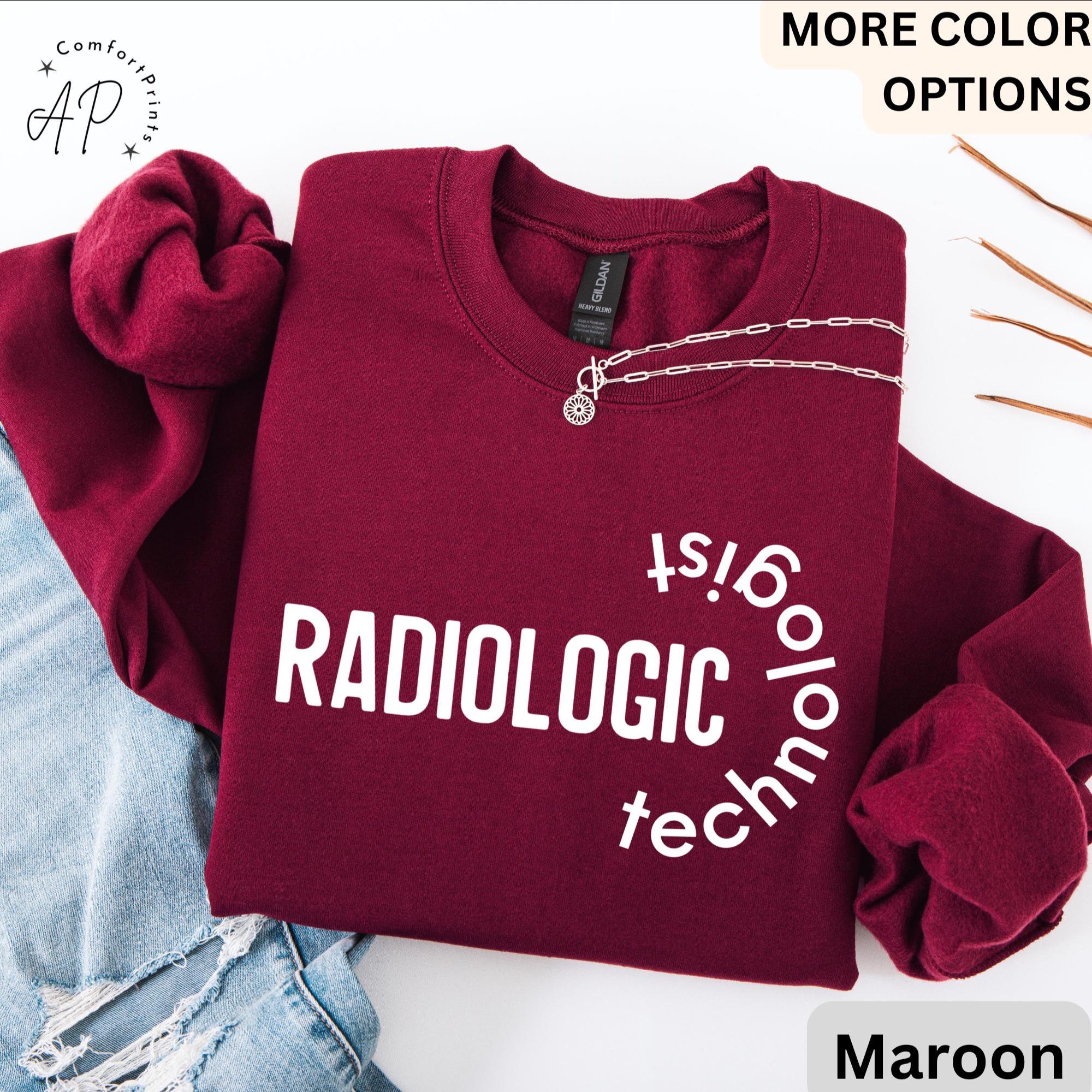 Radiologic Technologist Sweatshirt, Rad Tech X-Ray Sweater, Radiographer Hoodie, Gift for X-Ray Tech T-Shirt, Ray Tech Grad Shirt